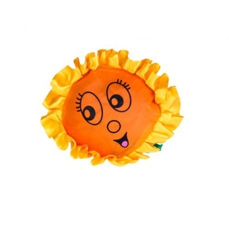 Bolsa Plegable Girasol con cajita y lazo