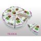 Set 10 cajas Porción Pastelito + Display