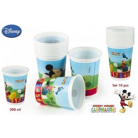 Pack 10 Vasos Mickey