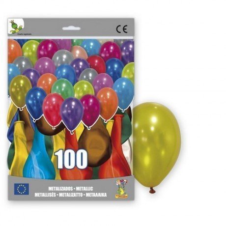 100 Globos Metalizados