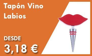 Tapón Vino Labios